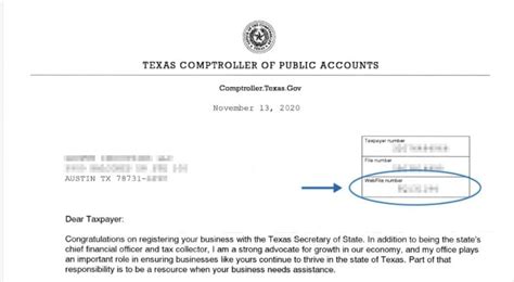 webfile texas