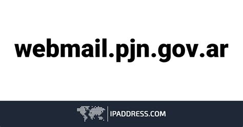 Webmail Pjn Gov Ar