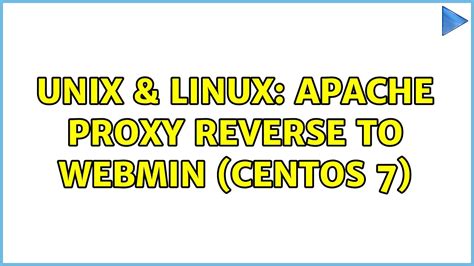 webmin apache reverse proxy