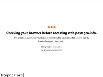 webpostegro net