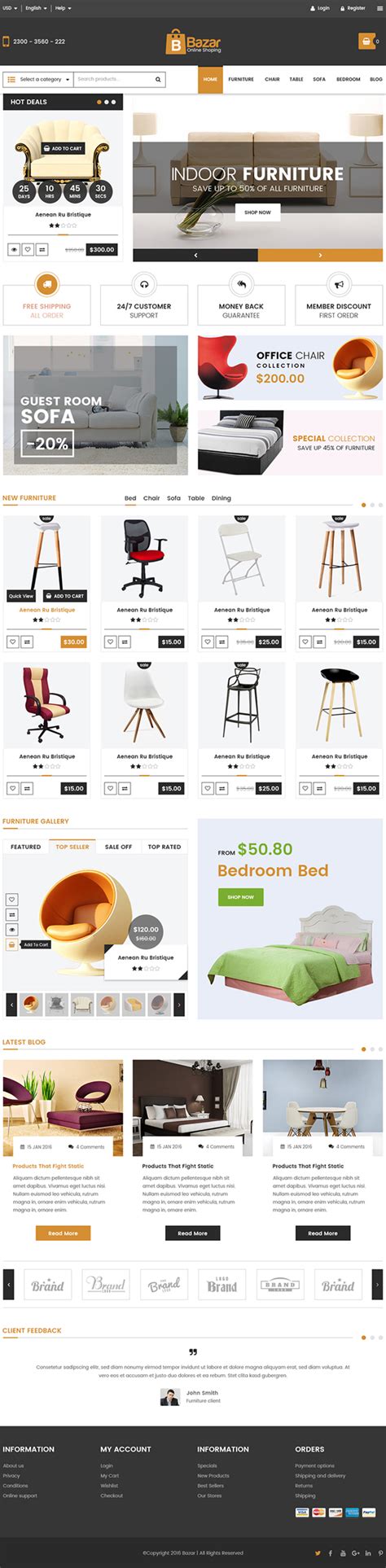 website Free PSD Template Download Download PSD