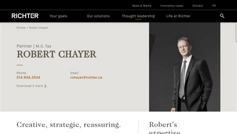 website bio page examples