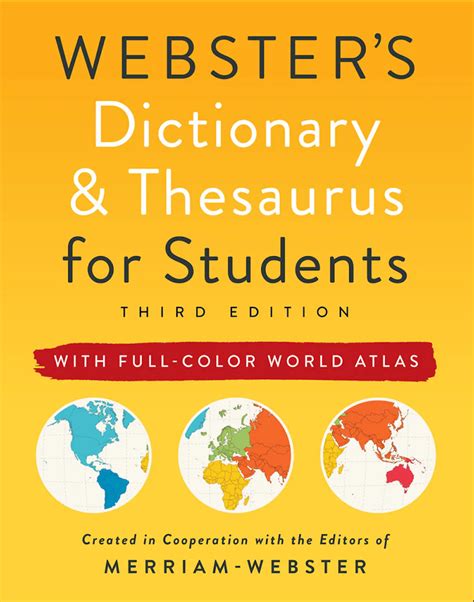 Websters Thesaurus For Students Third Edition