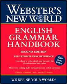 Read Websters New World English Grammar Handbook Second Edition 