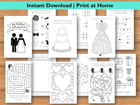 Wedding Activity Book For Kids Favorite Printables Childrens Wedding Word Search - Childrens Wedding Word Search