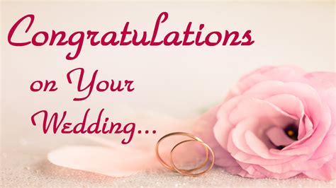 wedding congratulations message