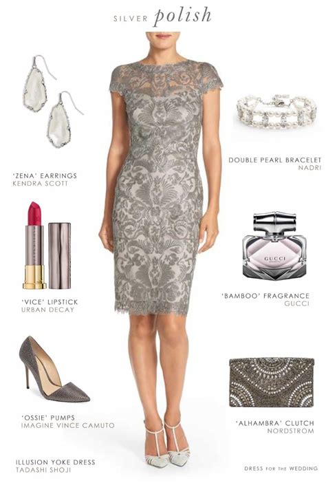 Wedding Guest Dresses In Grey Or Silver