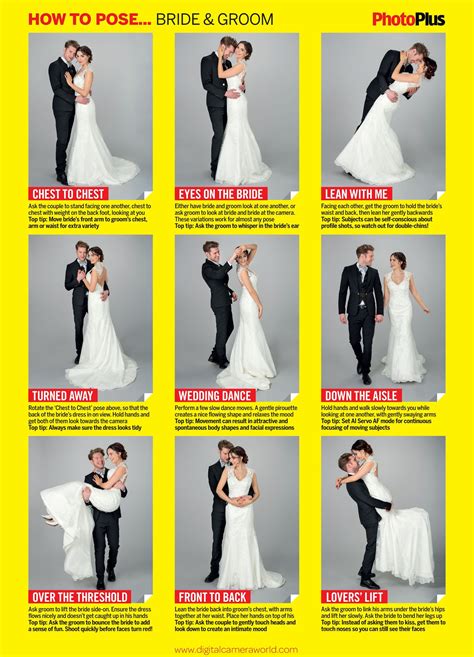 Wedding Poses Visual Guide