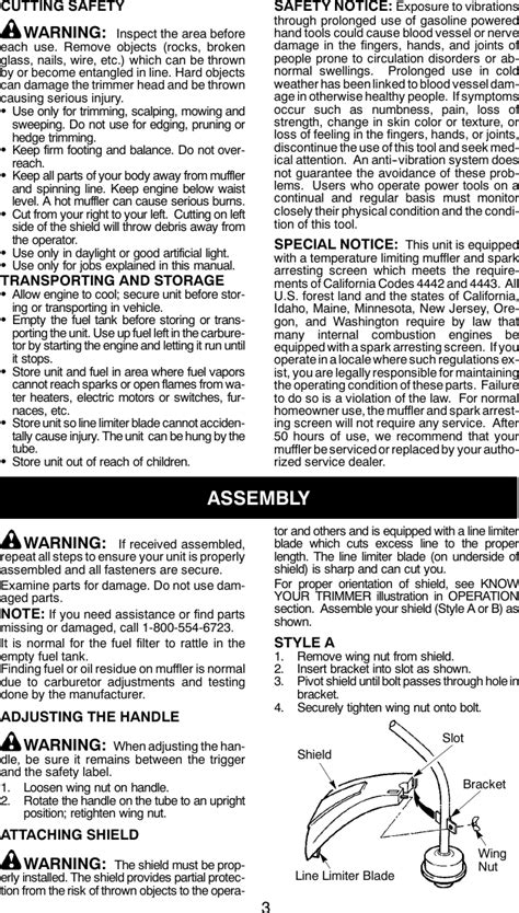 Full Download Weedeater Featherlite Manual 