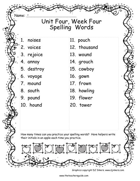 Week 4 Spelling Practice 8211 The Trip Clip K12reader 2nd Grade Spelling - K12reader 2nd Grade Spelling