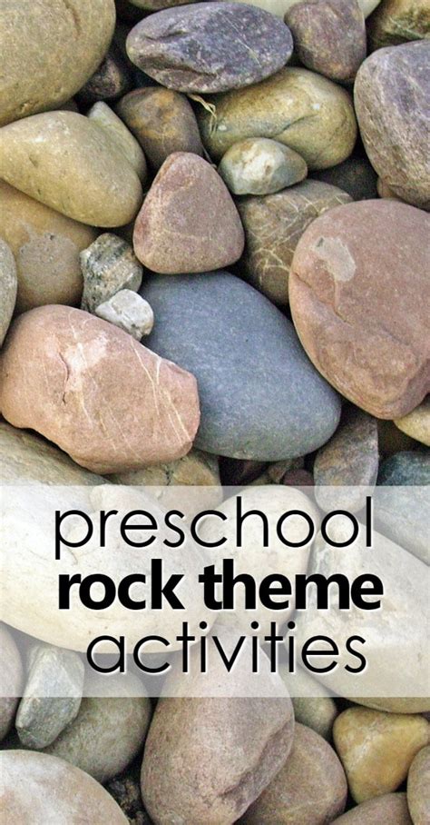 Week Long Kindergarten Theme Rocks Amp Minerals Including Rocks Kindergarten - Rocks Kindergarten