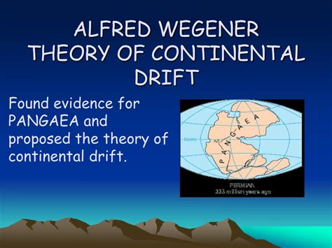 Read Wegener And His Theory Of Continental Drift 