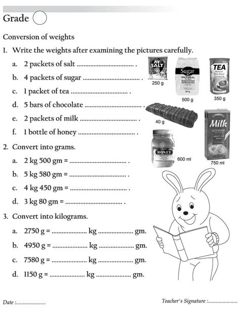 Weight Conversions Worksheets Teaching Resources Weight Conversion Worksheet - Weight Conversion Worksheet