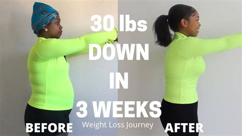 weight loss in 3 weeks diet