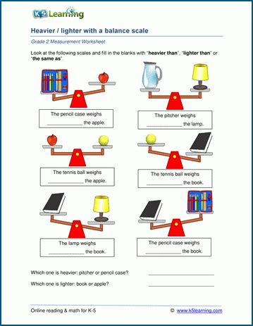 Weight Worksheets Grade 2 Teaching Resources Tpt Weight Worksheet For Grade 2 - Weight Worksheet For Grade 2