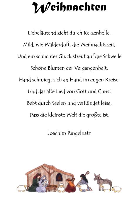 Weihnachtsgedichte