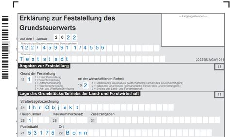 welche angaben zur neuen grundsteuer