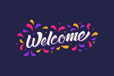 welcome graphic