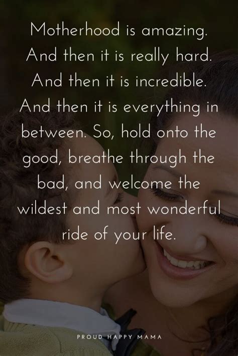 Welcome To Motherhood Quotes