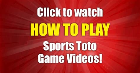 Welcome To Sports Totos Official Website Go For It  Homepage - Oto4d