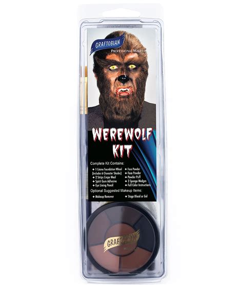 Werewolf Makeup Kit Prosthetics