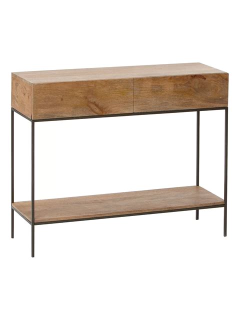 west elm Console Tables John Lewis & Partners