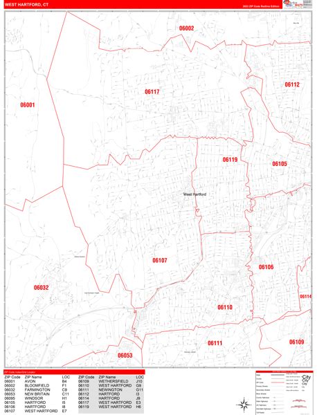 West Hartford Zip Code