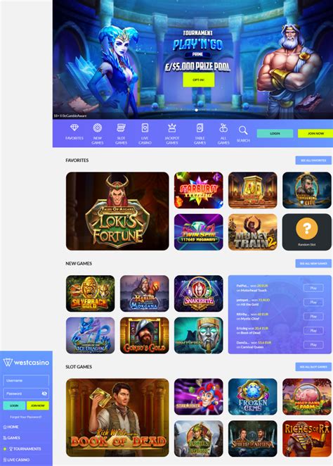 westcasino. com Beste Online Casino Bonus 2023