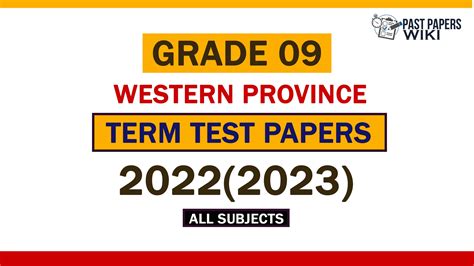 western mathematics past papers