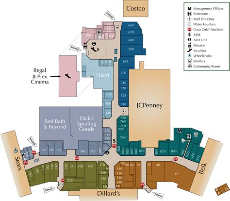 Westgate Mall Map