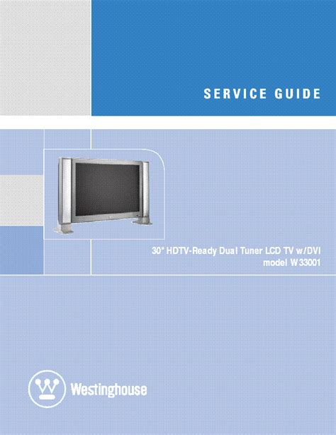 Download Westinghouse Manuals User Guide 