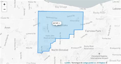 westlake ohio zip code