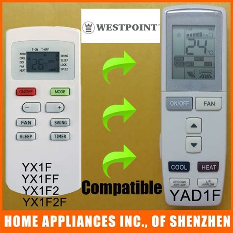 Full Download Westpoint Air Conditioner Remote Control Manual 