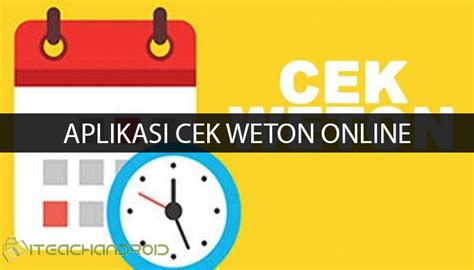 WETON ONLINE - Cek Weton Online: Kalkulator Hitung Weton Jawa Primbon