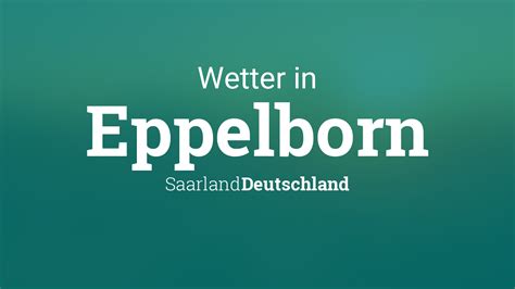 wetter eppelborn 30 tage