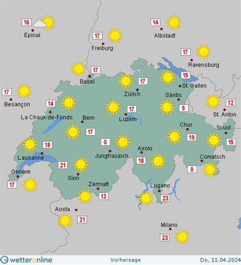 wetteronline donzdorf javk switzerland