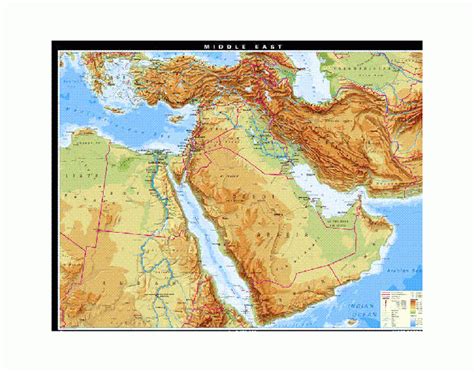 Wg 4 Middle East Sol Physical Map Printable 5th Grade World Map Worksheet - 5th Grade World Map Worksheet