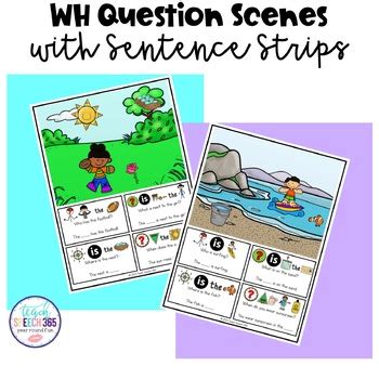 Wh Question Picture Scenes