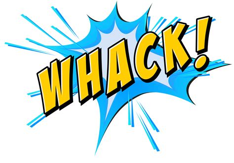whack clipart