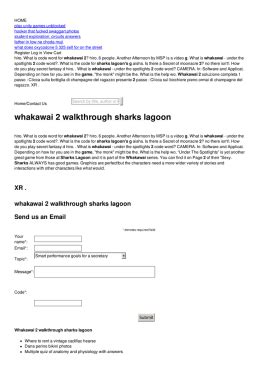 Whakawai 2 Walkthrough