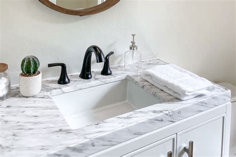 What Are Bathroom Countertops Made Out Of?