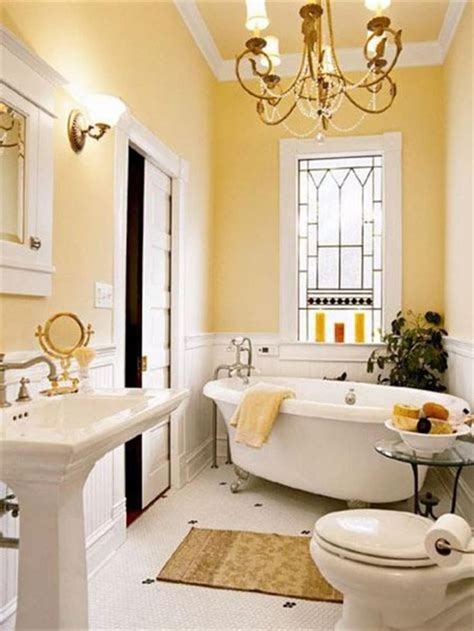 What Colors To Paint A Bathroom With Yellow Light Fixtures?
