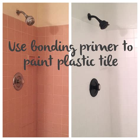 What Paint Can Be Used On Plstic Bathroom Tiles?