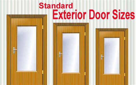 What Size Boards For Exterior Door Frame?