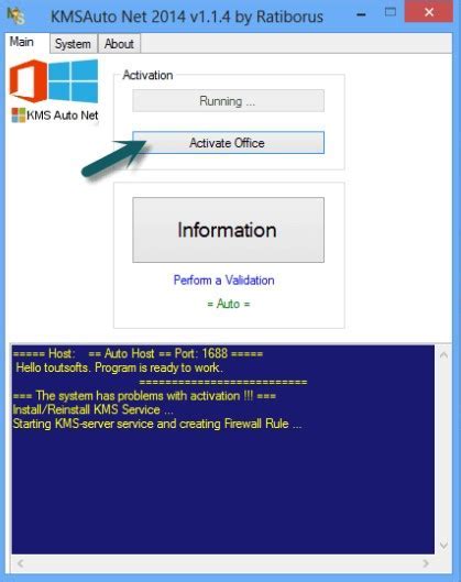 a kms activator ++ for  windows for free