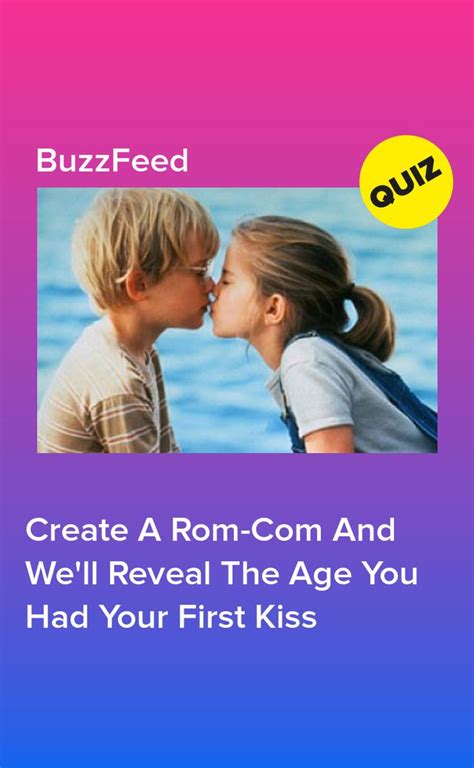 what age is normal for your first kiss