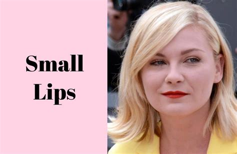 what are considered small lips photo
