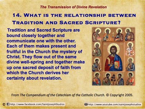 what are sacred tradition and sacred scripture what is their relationship