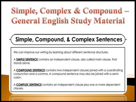 What Are Simple Compound And Complex Sentences Theschoolrun Compound And Complex Sentences Ks2 - Compound And Complex Sentences Ks2