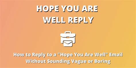 What Are You Doing Reply